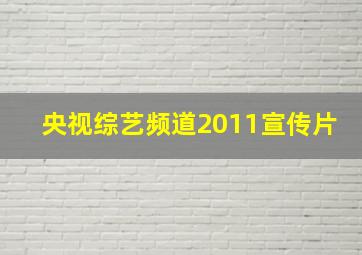 央视综艺频道2011宣传片