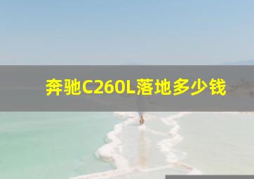 奔驰C260L落地多少钱