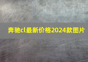 奔驰cl最新价格2024款图片