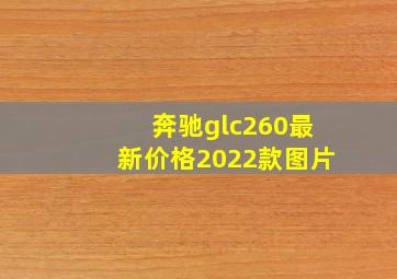 奔驰glc260最新价格2022款图片