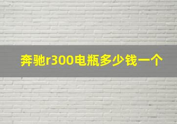 奔驰r300电瓶多少钱一个