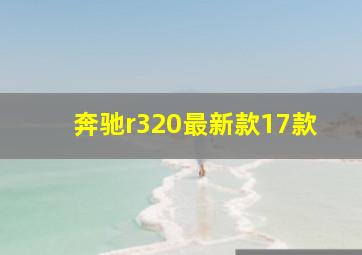 奔驰r320最新款17款