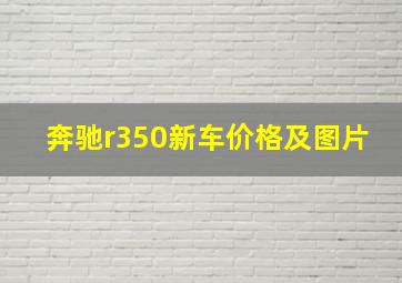 奔驰r350新车价格及图片