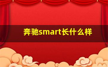 奔驰smart长什么样