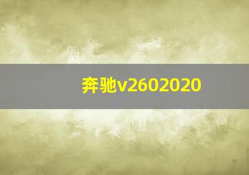 奔驰v2602020