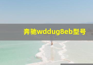 奔驰wddug8eb型号