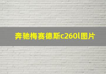 奔驰梅赛德斯c260l图片