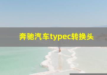 奔驰汽车typec转换头