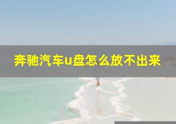 奔驰汽车u盘怎么放不出来