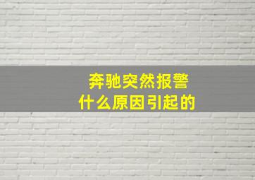 奔驰突然报警什么原因引起的