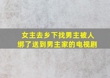 女主去乡下找男主被人绑了送到男主家的电视剧