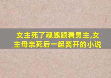 女主死了魂魄跟着男主,女主母亲死后一起离开的小说