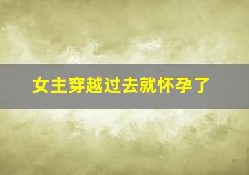 女主穿越过去就怀孕了