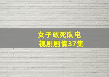 女子敢死队电视剧剧情37集