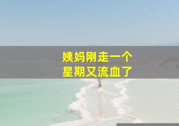 姨妈刚走一个星期又流血了