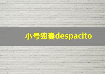 小号独奏despacito