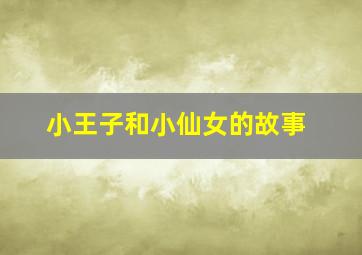 小王子和小仙女的故事