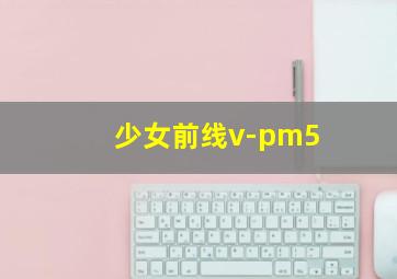 少女前线v-pm5