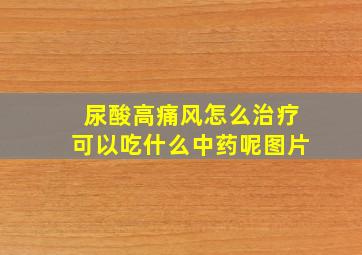 尿酸高痛风怎么治疗可以吃什么中药呢图片