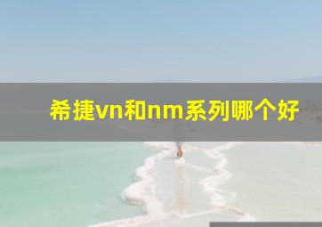 希捷vn和nm系列哪个好