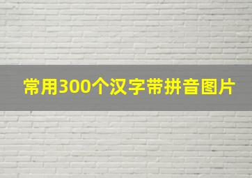 常用300个汉字带拼音图片