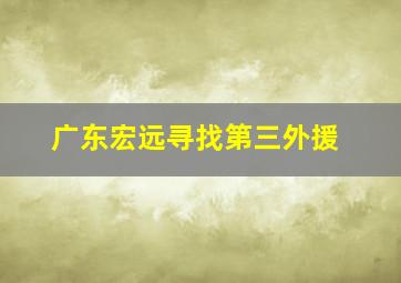 广东宏远寻找第三外援