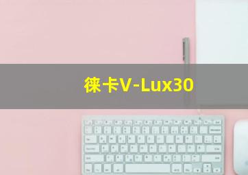 徕卡V-Lux30