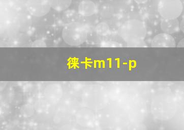 徕卡m11-p