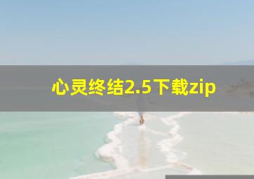 心灵终结2.5下载zip