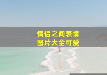 情侣之间表情图片大全可爱