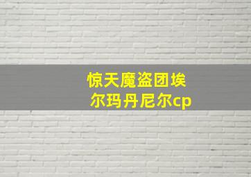 惊天魔盗团埃尔玛丹尼尔cp