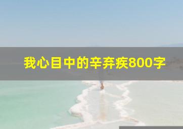 我心目中的辛弃疾800字