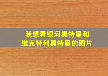 我想看银河奥特曼和维克特利奥特曼的图片