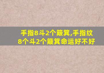 手指8斗2个簸箕,手指纹8个斗2个簸箕命运好不好