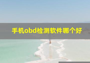 手机obd检测软件哪个好