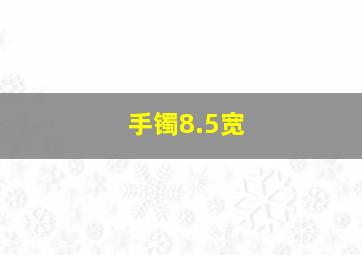 手镯8.5宽