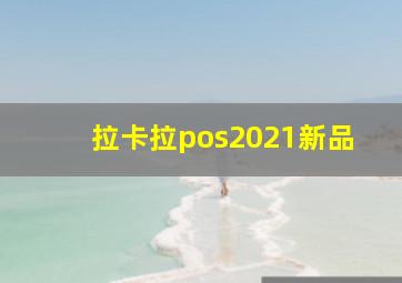 拉卡拉pos2021新品