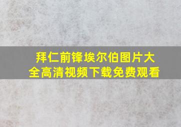 拜仁前锋埃尔伯图片大全高清视频下载免费观看