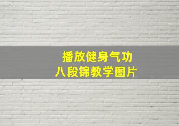 播放健身气功八段锦教学图片