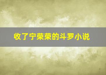 收了宁荣荣的斗罗小说