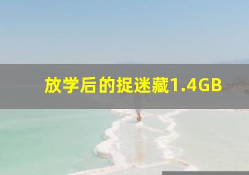 放学后的捉迷藏1.4GB