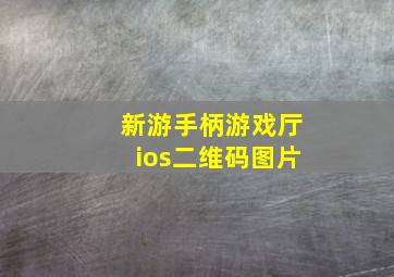 新游手柄游戏厅ios二维码图片