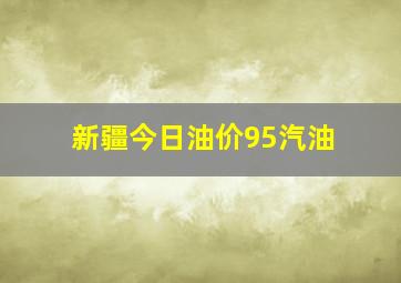 新疆今日油价95汽油