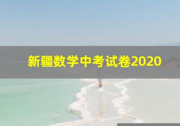 新疆数学中考试卷2020