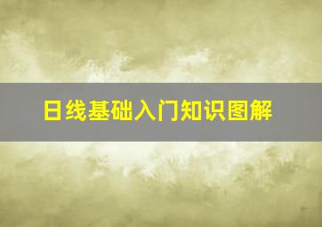 日线基础入门知识图解