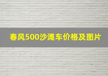 春风500沙滩车价格及图片