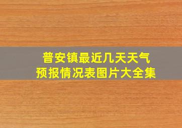 普安镇最近几天天气预报情况表图片大全集