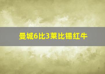 曼城6比3莱比锡红牛