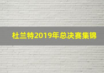 杜兰特2019年总决赛集锦