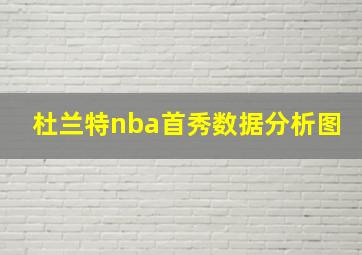 杜兰特nba首秀数据分析图